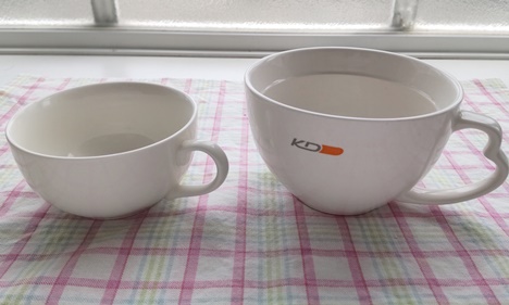 スープカップの大きさ比較